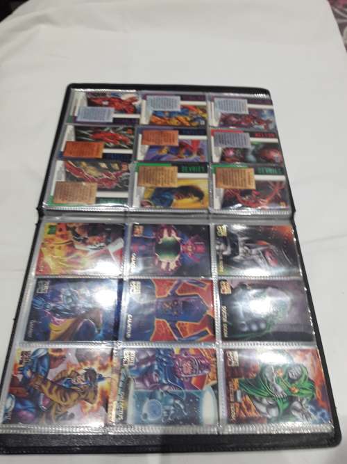 COMPLETE CARD ALBUM OF MARVEL MASTERPIECE COLLECTION