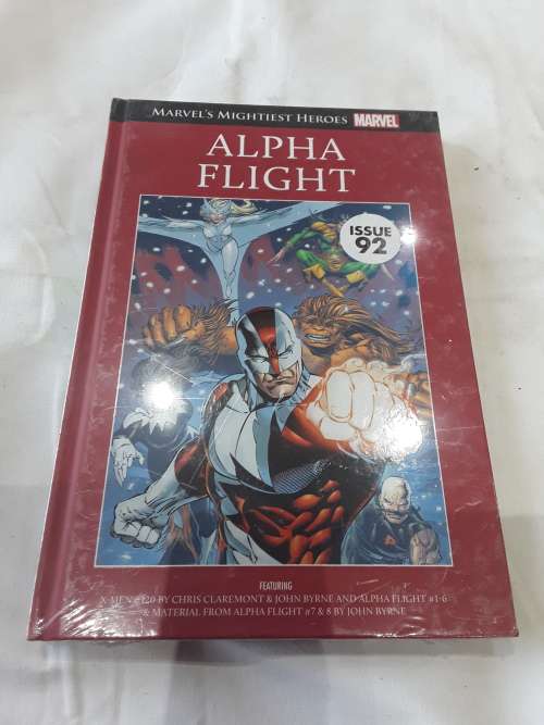 MARVEL HARDCOVER COMIC ALPHA FLIGHT)