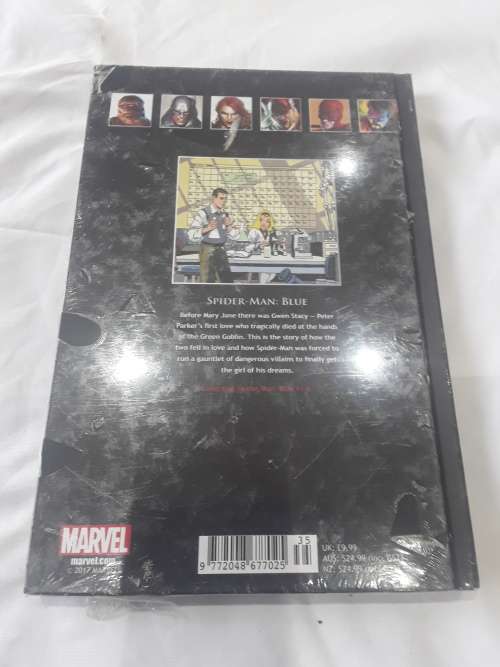 MARVEL SUPERHEROES HARDCOVER COMIC,SPIDERMAN BLUE(IMMEDIATE DELIVERY)