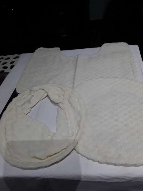 3 PIECE TOILET COVER SET(AVAILABLE 3 SHADES)IMMEDIATE DELIVERY