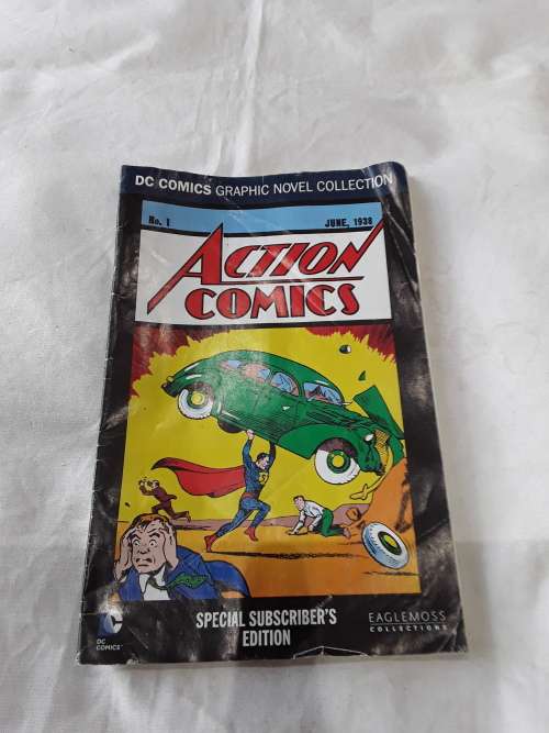 DC PAPERBACK ACTION COMIC(JUNE 1938)EAGLEMOSS COLLECTION