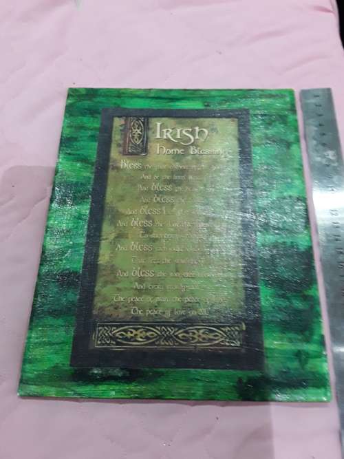 IRISH HOME BLESSING (TILE)