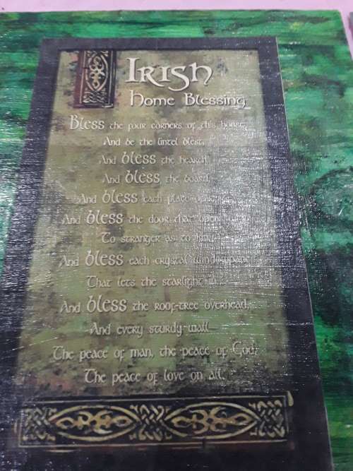 IRISH HOME BLESSING (TILE)