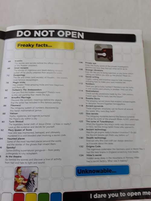 AN ENCYCLOPEDIA OF THE WORLD'S KEPT SECRET