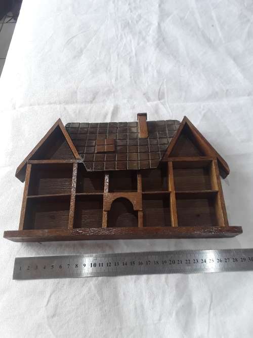 VINTAGE WOODEN PRINTERS TRAY(FOR MINIATURE DISPLAYS)