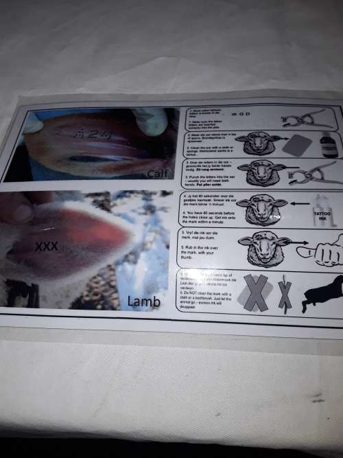 TATTOO KIT COMBO(FOR ANIMALS)