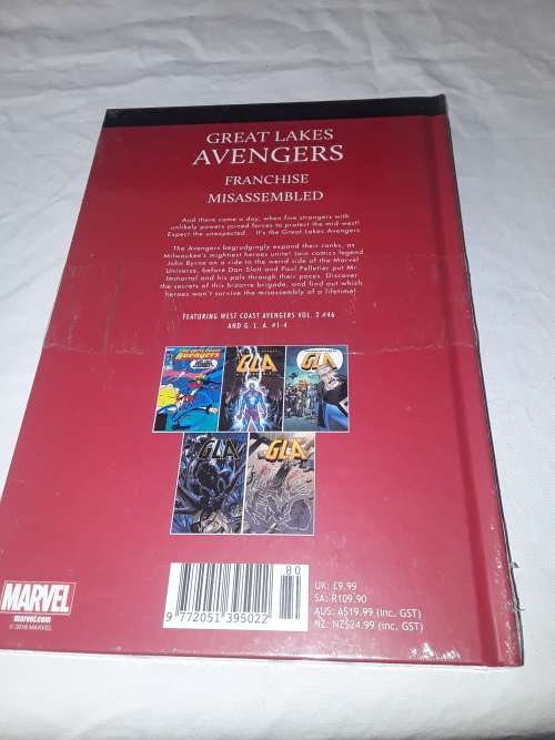 MARVEL SUPERHEROES HARDCOVER COMIC (GREAT LAKES AVENGERS)