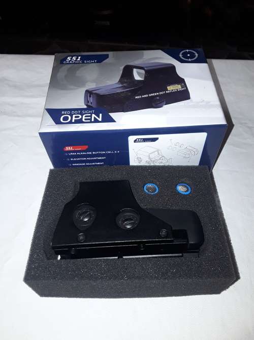 RED AND GREEN DOT REFLEX SIGHT(GRAPHIC SIGHT)