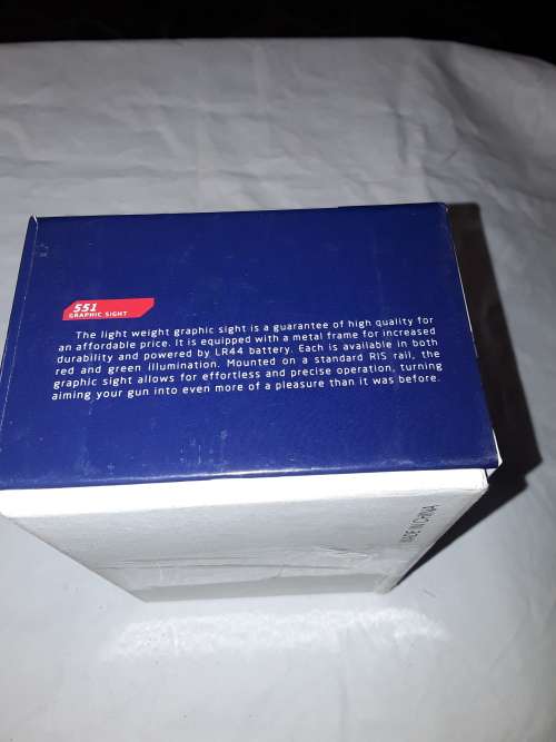 RED AND GREEN DOT REFLEX SIGHT(GRAPHIC SIGHT)