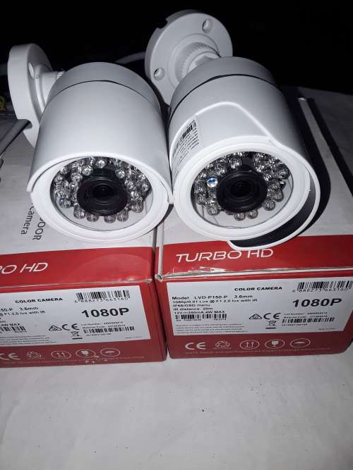 SET OF 2 TURBO HD CCTV CAMERAS(ONE BID FOR BOTH)