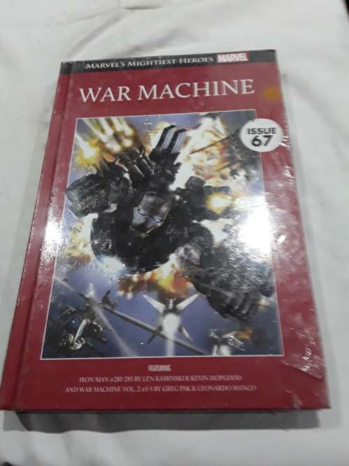 MARVEL SUPERHEROES HARDCOVER COMIC (WAR MACHINE)