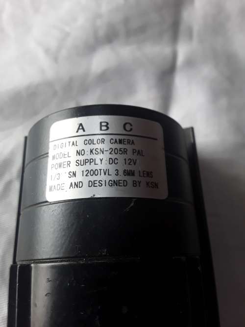 2 x CCTV CAMERAS(ONE BID FOR BOTH)