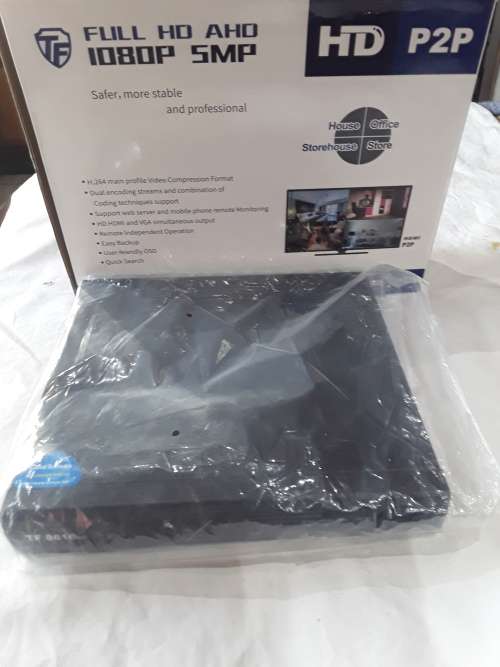 16 CHANNELS FULL AHD DVR INCL.POWER SUPPLY,REMOTE AND MOUSE