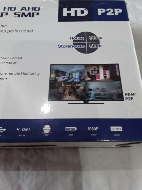 16 CHANNELS FULL AHD DVR INCL.POWER SUPPLY,REMOTE AND MOUSE