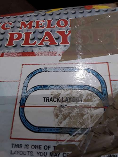 ELECTRONIC MELODY ACTION PLAYSET(BUILDING BLOCKS)COMPLETE WITH MINIFIGURES