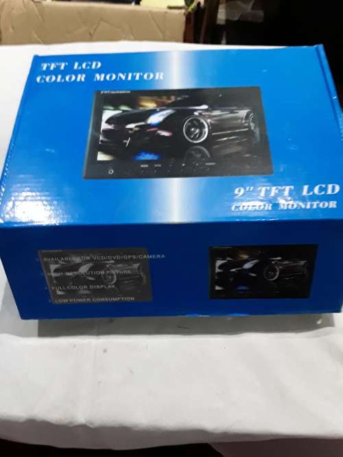 9`TFT LCD COLOR MONITOR(REMOTE CONTROLLED)