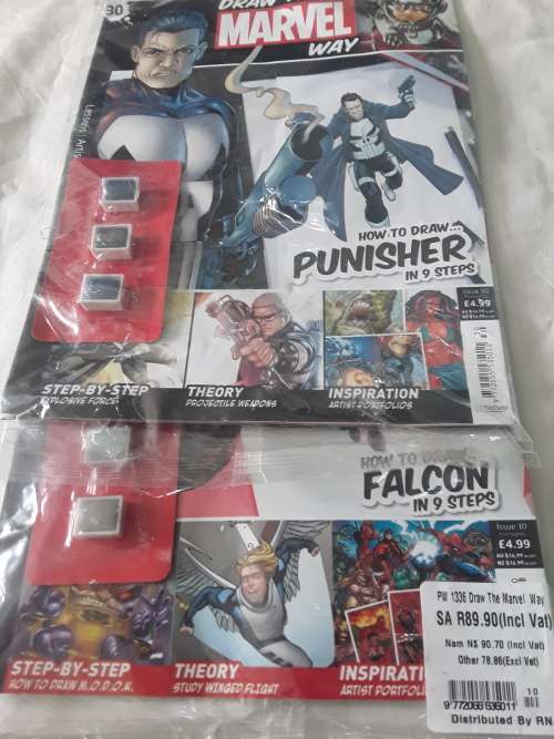 10 ISSUES OF DRAW THE MARVEL WAY