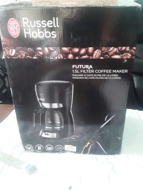 RUSSELL HOBS FILTER COFFEE MAKER(1,5L)USED ONCE ONLY
