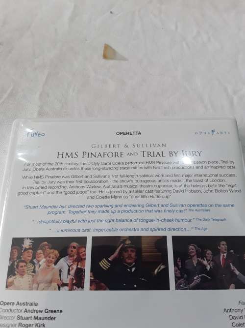 THE GILBERT and SULLIVAN (OPERA AUSTRALIA)4 DVD COLLECTION-ORIGINAL