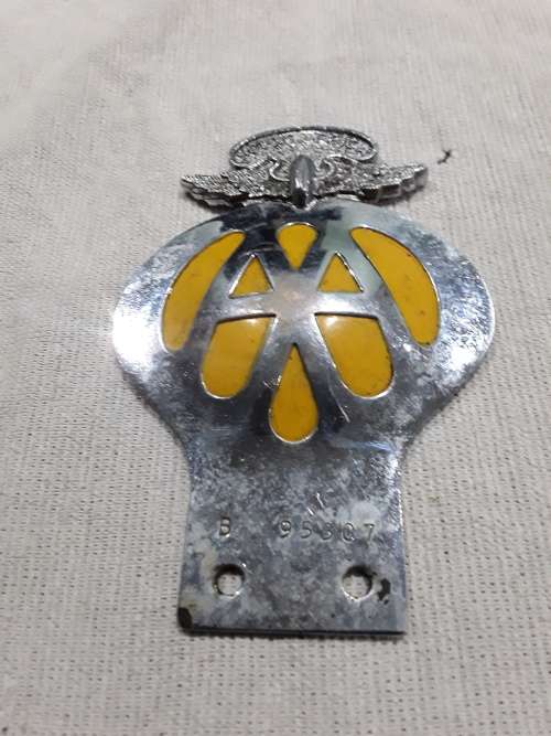AA CAR BADGE