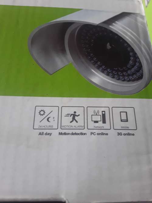 2 X OUTDOOR BULLET IP CAMERAS WITH ALARM(INTERNET AND 3G PHONE DISPLAY)ONE BID FOR BOTH