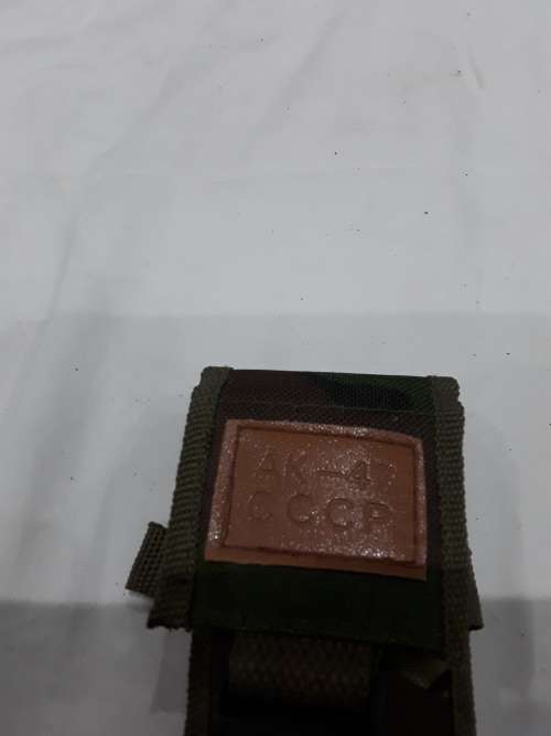 AK47 TYPE CCCP POCKETKNIFE WITH POUCH (34CM)