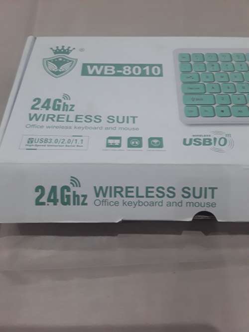 WIRELESS KEYBOARD AND MOUSE