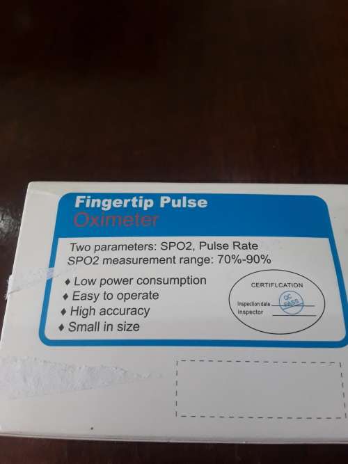 FINGERTIP PULSE OXIMETER