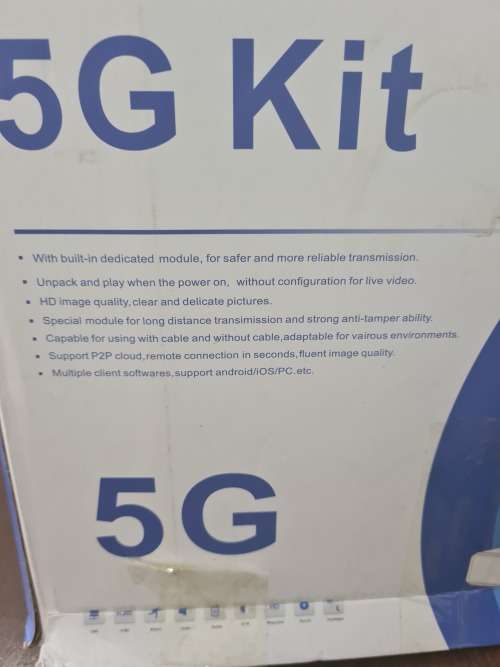 DOLPHIN 8 CHANNEL, 5G WIFI NVR KIT