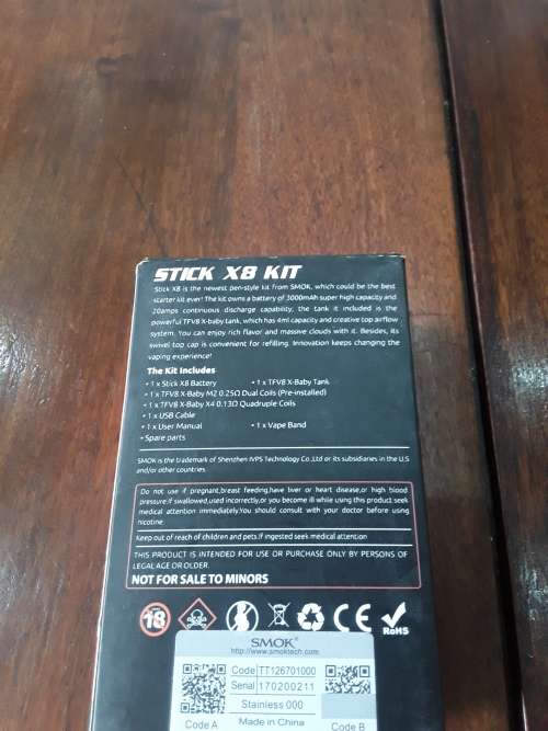 STICK 8 VAPE(USED ONCE)