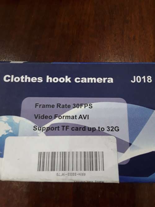 CLOTHES HOOK SPY CAMERA