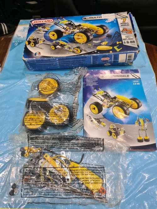 MULTIMODEL MECCANO BUILDING TOY-COMPLETE