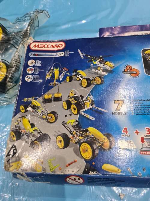 MULTIMODEL MECCANO BUILDING TOY-COMPLETE