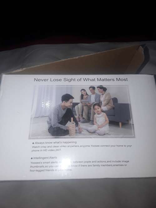 INTELLIGENT WIFI CAMERA (SEE YOUR HOME ON YOUR PHONE)HOME GUARDIAN -WITH 2 ANTENNAS