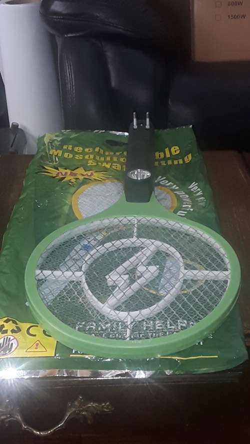 RECHARGABLE MOSQUITO HEATING SWATTER