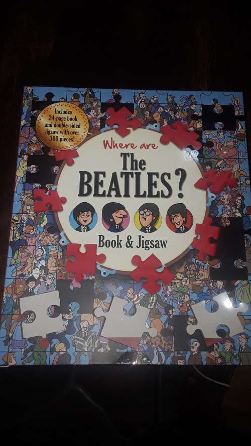 THE BEATLES BOOK AND JIGSAW PUZZLE(300 PIEECES)