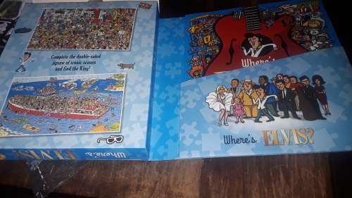 ELVIS BOOK AND JIGSAW (300 PIECES)