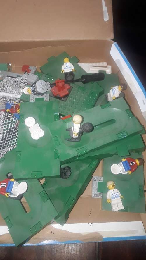 VINTAGE ORIGINAL SOCCER LEGO SET( UNUSED)