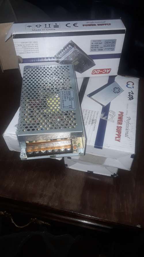 MIXED LOT 5 X 20 AND 10 AMPS CCTV POWER SUPPLY (ONE BID FOR ALL)