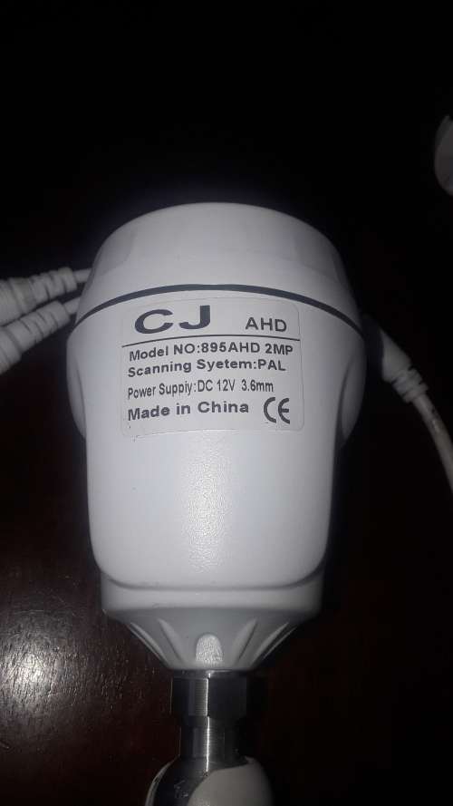 2 X 2,0MP AHD COLOR CAMERAS(ONE BID FOR BOTH)