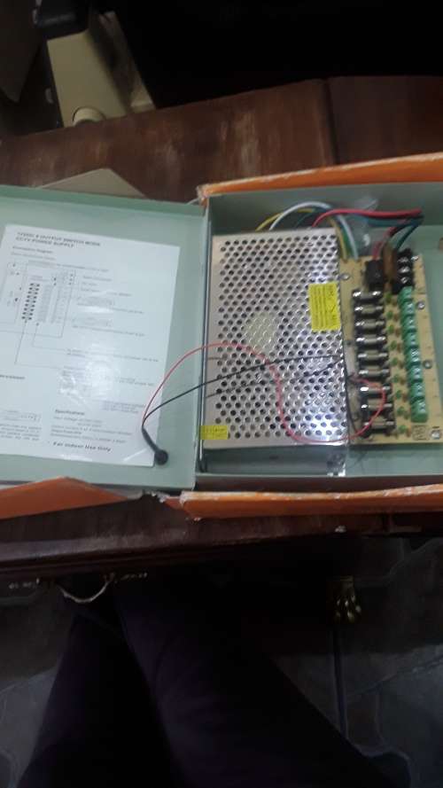 12 VDC,9 OUTPUT SWITCH MODE CCTV POWER SUPPLY