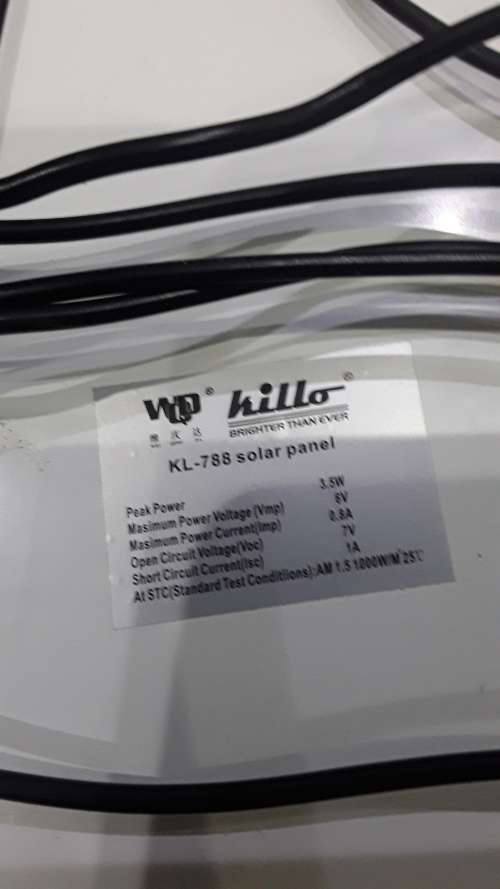 LED SOLAR FLOOD LAMP INCLUDES SOLAR PANEL(40W)