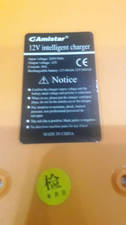 12 V,30 AMPS PULSE CHARGER