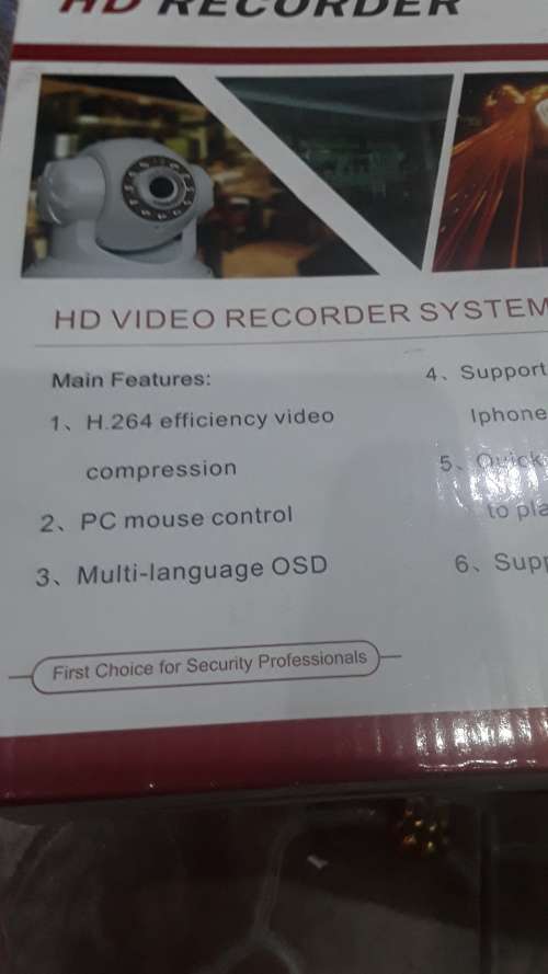 16 CHANNELS P2P DVR INCL.POWER SUPPLY,REMOTE AND MOUSE