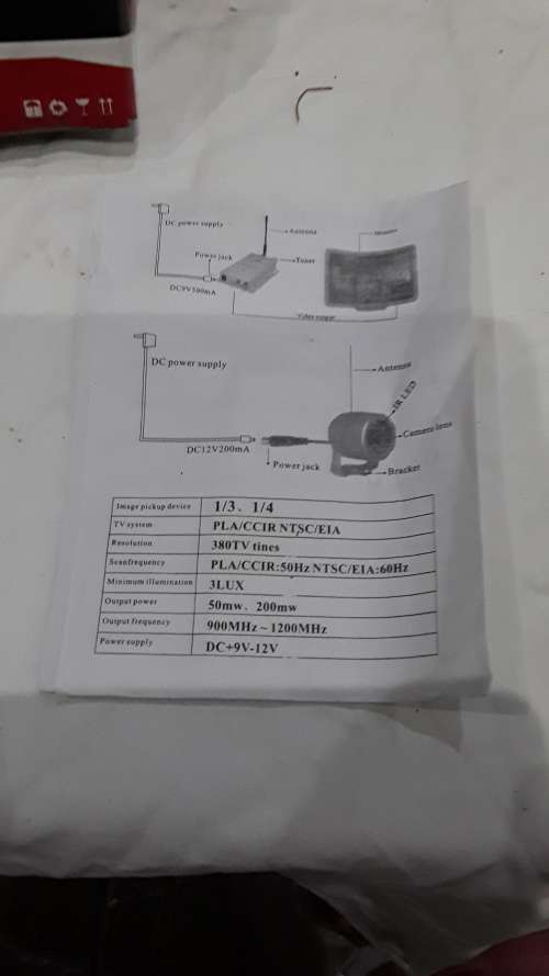 WIRELESS AV CAMERA  KIT