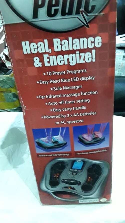 ELECTRO PEDIC REFLEXOLOGY UNIT(ALL IN ONE HEZLING AND PAIN RELIEVER)COMPLETE