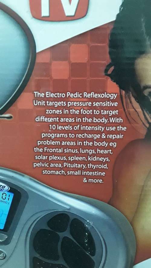 ELECTRO PEDIC REFLEXOLOGY UNIT(ALL IN ONE HEZLING AND PAIN RELIEVER)COMPLETE