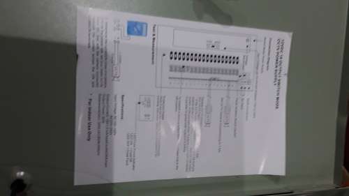 12 VDC,18 OUTPUT SWITCH MODE CCTV POWER SUPPLY