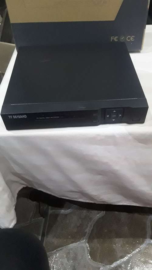 16 CHANNELS AHD DVR INCL.POWER SUPPLY, AND MOUSE
