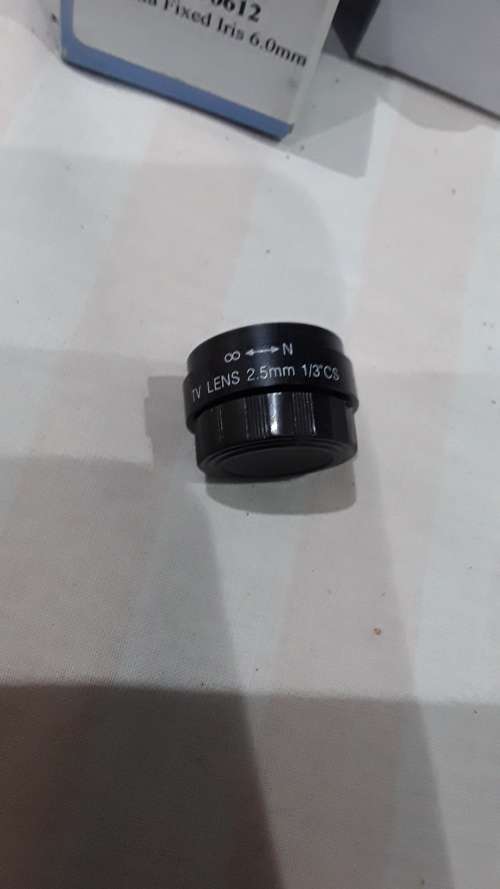 SET OF 6 (6,0MM)CCTV CAMERA LENS(ONE BID FOR ALL)